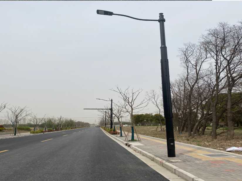 道里区上海综合杆 太阳能路灯工程
